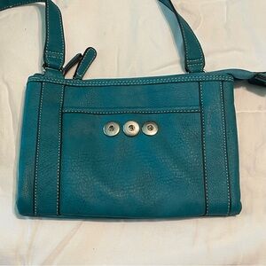 Teal Crossbody Purse
